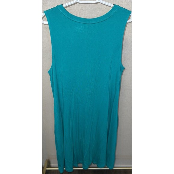 Womens Time And True Dress Size XXXL(22) A Line Light Blue comfortable Dress - Picture 5 of 5